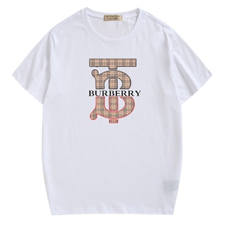Ready Stock Burberry Latest model Cotton Short Sleeve T-Shirt Tops_01