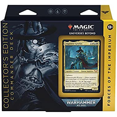 MTG Warhammer 40,000 Collector's Edition Commander Deck - Forces of the ...