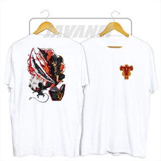 Asta Black clover Cotton Combed 30s Premium Anime T-Shirt_01