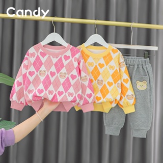 Candy Kids Candy ชุดเด็กผู้หญิง เสื้อผ้าเด็ก ชุดเด็ก สไตล์เกาหลี นุ่ม และสบาย ทั้งชุด สวย Trendy สไตล์เกาหลี ทันสมัย P25R00T 36Z230909