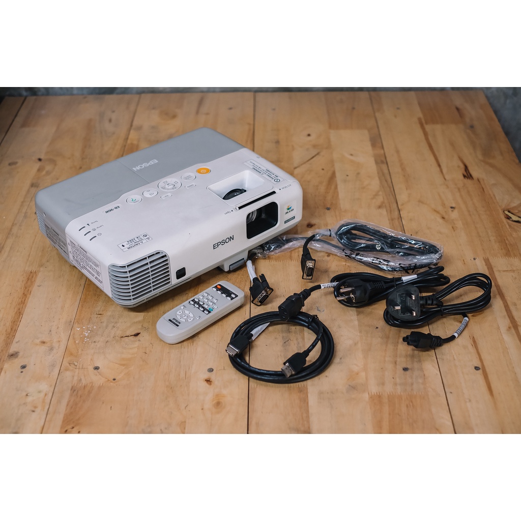 (ผ่อน 0%) โปรเจคเตอร์มือสอง เครื่องฉายหนัง PROJECTOR EPSON EB-96W ...
