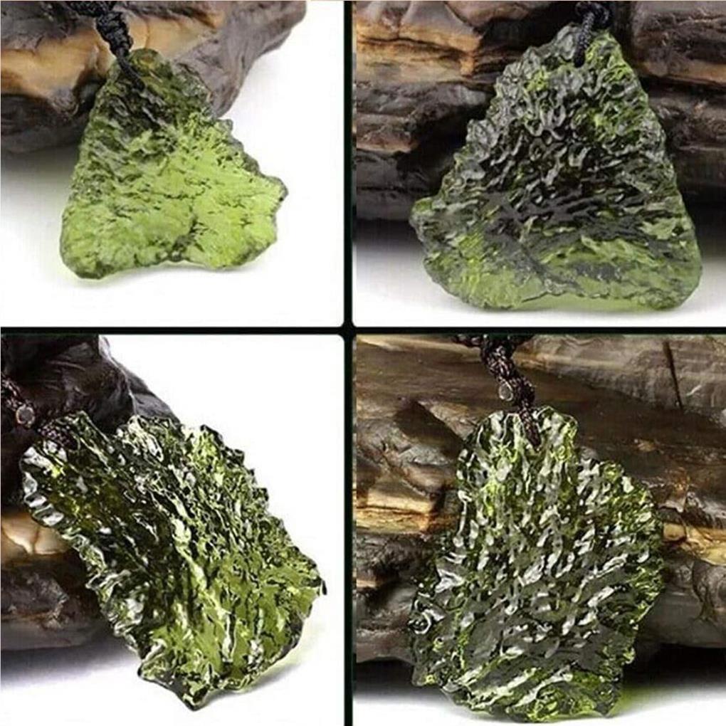 moldavite-สร้อยคอโช้กเกอร์-จี้หินคริสตัลเทียม-สไตล์เรโทร-เครื่องประดับ-สําหรับผู้ชาย-ผู้หญิง