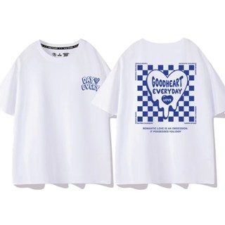 เสื้อยืดแขนสั้นลําลอง ทรงหลวม ขนาดใหญ่ แฟชั่นฤดูร้อน สําหรับผู้หญิง