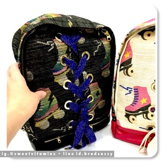 กระเป๋าเป้ลายโรลเลอร์ (Roller Backpack) จาก Stretsis (สินค้าใหม่ ป้ายห้อย ของแท้ 100% จาก Shop คะ)