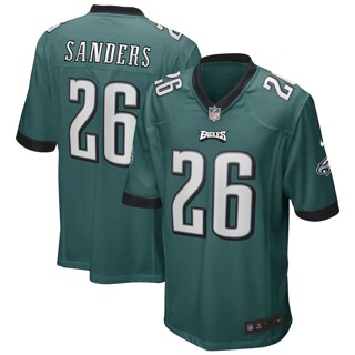 เสื้อกีฬารักบี้ ลายทีม NFL Philadelphia Eagles เสื้อกีฬาแขนสั้น ผ้าเจอร์ซีย์ 26 ไมล์