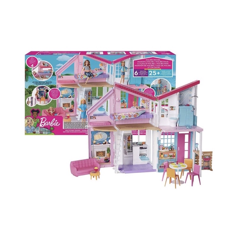 barbie-บาร์บี้-บ้านมาลิบู2ชั้นบาร์บี้-fxg57