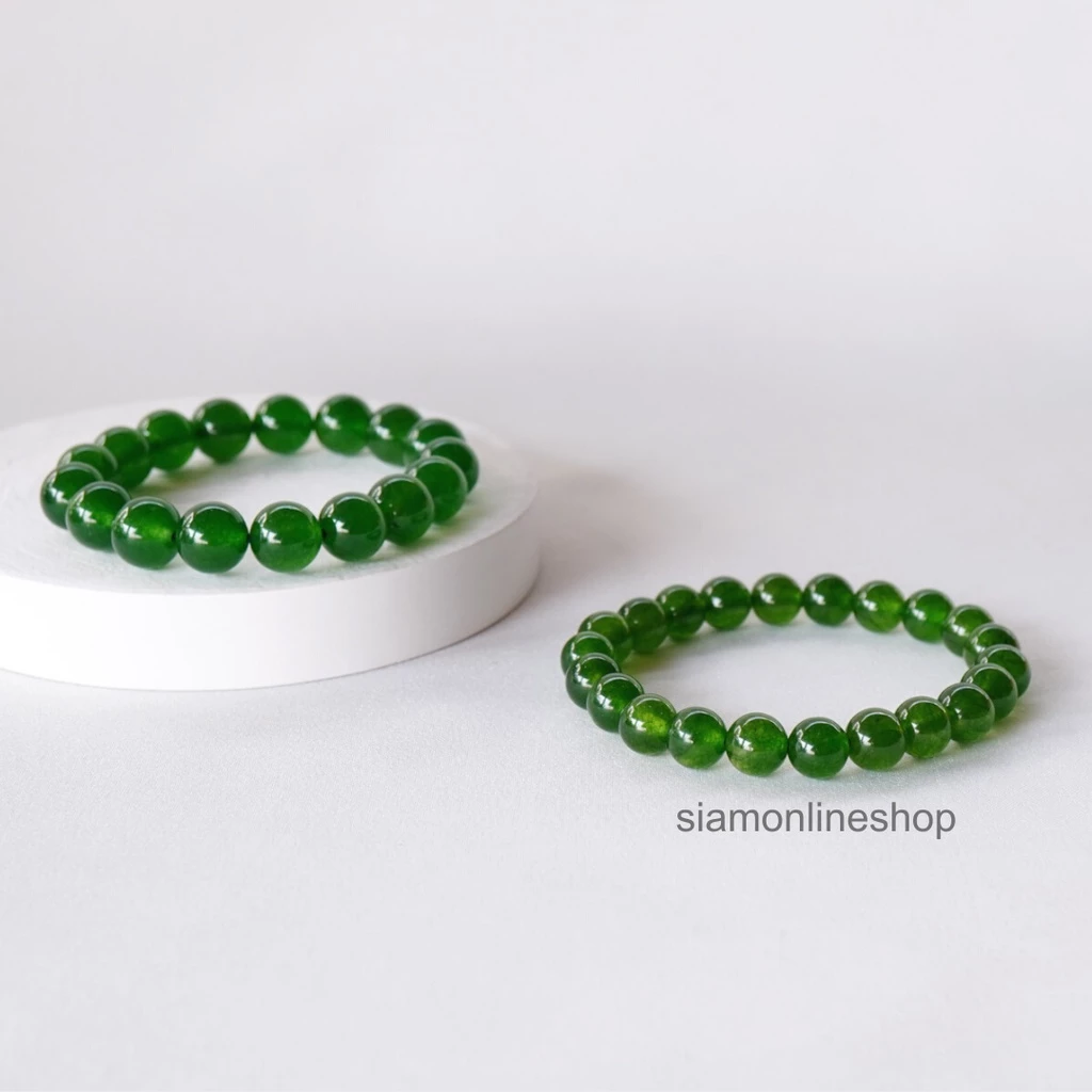 JADE หยกไต้หวัน หยกแท้ เลือกขนาดได้ (4-14 มม.) หินแห่งสรวงสวรรค์ https://wayoza.com