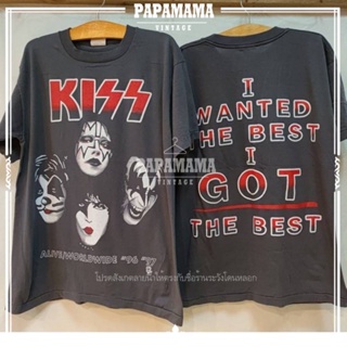 KISS   tag HANES Made In USA  เสื้อวง เสื้อทัวร์ ผ้าร้อย ฟอกนุ่ม_03