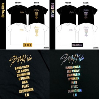  เสื้อ Stray Kids   Hologram Gold_11