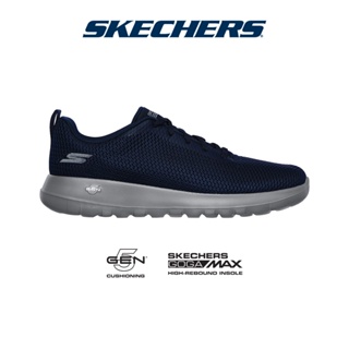 สินค้า Skechers สเก็ตเชอร์ส รองเท้าผู้ชาย รองเท้าผ้าใบ Men GOwalk Max Effort Walking Shoes - 54601-NVGY - 5-Gen Technology, Machine washable