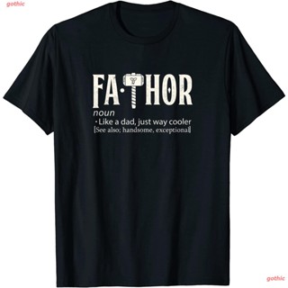 เสื้อยืดยอดนิยม Mens Fathers Day Gift Idea Viking Thor Dad T Shirt T-Shirt Sports T-shirtเสื้อยืด_07