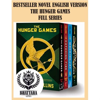 สินค้าขายดี NOVEL HUNGER GAMES 4 SERIES ENGLISH - SUZANNE COLLINS [ของแท้]