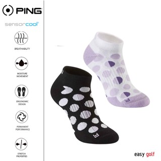 PING  SPLIT BALL SOCK  PING SOCK ถุงเท้าข้อสั้น