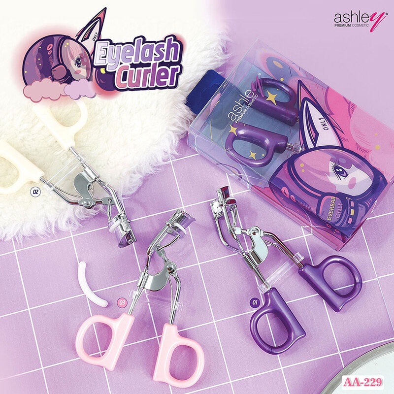 ashley-eyelash-curler-1pcs-แอชลี่ย์-อุปกรณ์ดัดขนตา-ดัดง่าย