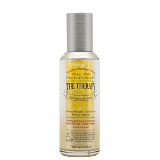 The FACE SHOP The The Therapy Oil Drop เซรั่มต่อต้านริ้วรอย 1.52 fl.oz / 45 มล.