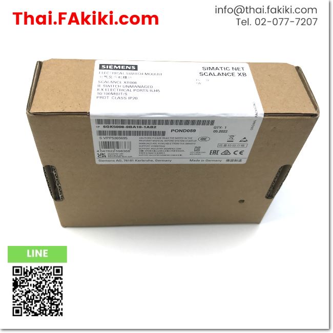 พร้อมส่ง-a-unused-6gk5008-0ba10-1ab2-electrical-switch-module-โมดูลสวิตช์ไฟฟ้า-สเปค-siemens-66-005-484