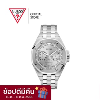 สินค้า GUESS นาฬิกาข้อมือผู้ชาย รุ่น GW0278G1 สีเงิน นาฬิกา นาฬิกาข้อมือ นาฬิกาผู้ชาย