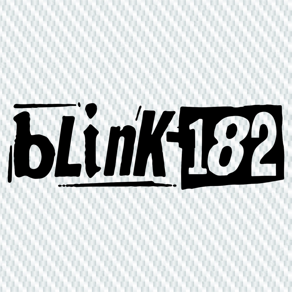 blink-182-แบบ3-สติกเกอร์-งานตัดไดคัท-พีวีซีกันน้ำ-ขนาด-5-3-x-17-cm-ราคชิ้นละ-19-บาท