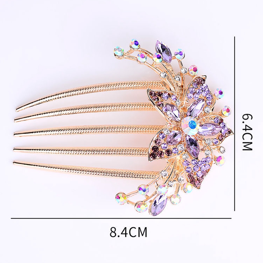 ag-insert-comb-eco-friendly-five-tooth-alloy-insert-plate-hairpin-for-lady