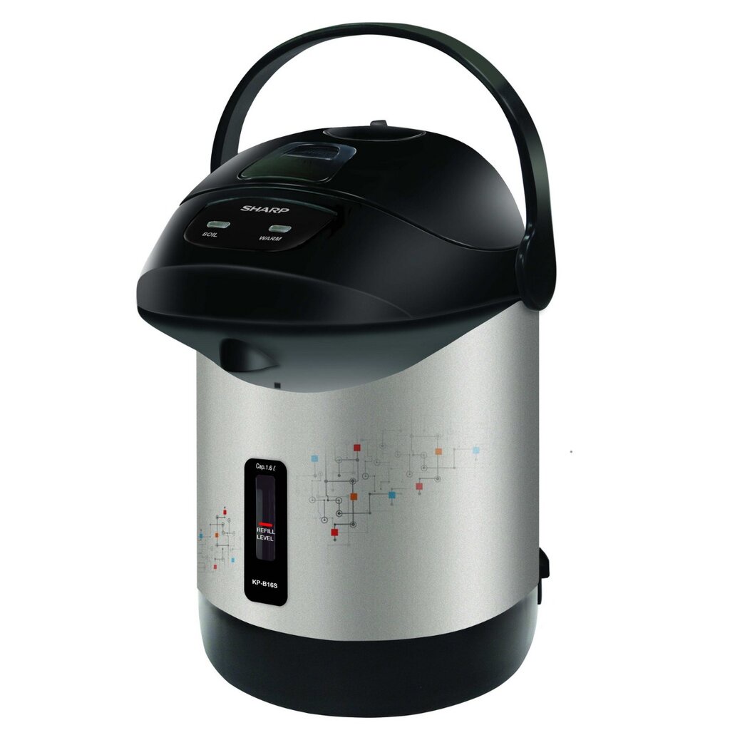 sharp-กระติกน้ำร้อน-manual-kp-b16s-ขนาด-1-6-ลิตร-รับประกัน-1-ปี-jar-pot-electric-kettle