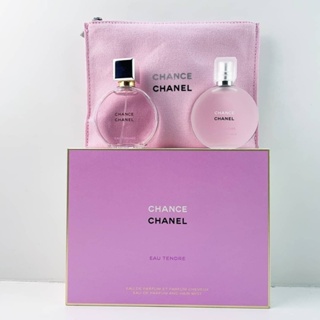 แท้ เซ็ตลิมิเต็ดใหม่ล่าสุด! Chanel Chance Eau Tendre EDP   ขาย 5,650 บาท ส่งฟรี