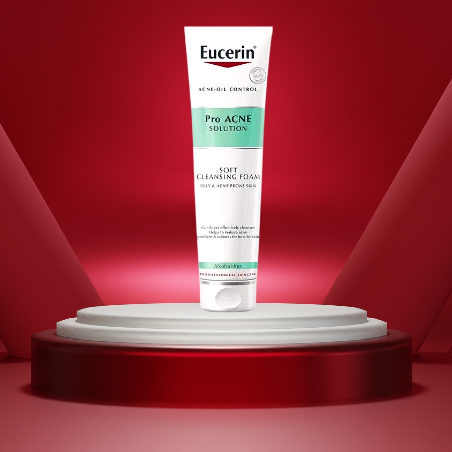 EUCERIN PRO ACNE SOLUTION SOFT/GENTLE CLEANSING FOAM 150g. Shopee