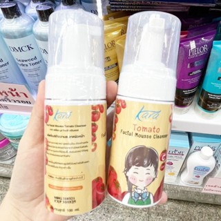 🔥🔥🔥  ️️ Kora Tomato Facial Mousse Cleanser 100 ml. โฟมล้างหน้ามูสส์มะเขือเทศ ทำความสะอาดผิวหน้า ชุ่มชื้น ไม่แห้งตึง