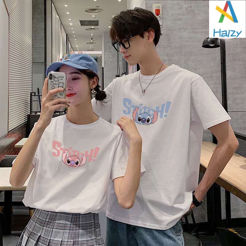 lilo-amp-stitch-couples-short-sleeved-t-shirts-loose-korean-cute-cartoon-short-sleeves-couple-outfit-05
