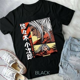 เสื้อยืดผ้าฝ้ายพรีเมี่ยม Sasaki Kojiro Record of Ragnarok Shuumatsu No Valkyrie round new Unisex T-Shirt