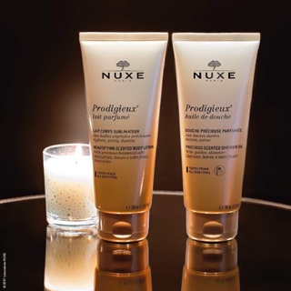 Nuxe ผลิตภัณฑ์อาบน้ำ Prodigieux Huile De Douche Shower Oil - บอดี้บัตเตอร์ 200 ml