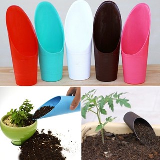 【AG】Plastic Bucket Shovel Soil Spade Garden Potted Plant Succulent Planting Tool