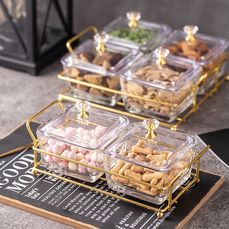 nordic-light-luxury-glass-จานขนมขบเคี้ยวผลไม้ถั่วผลไม้แห้ง-candy-snack-snack-platter-household-club