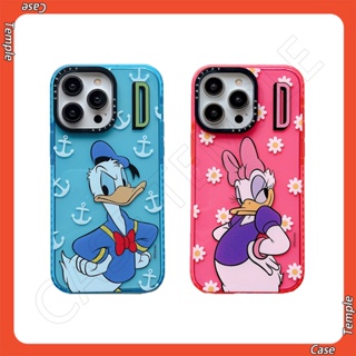 เคสโทรศัพท์มือถือ TPU หนา กันตก ลายมิกกี้ โดนัลด์ สําหรับ iPhone 11 14 13 12 11 X 8 7 6 SE