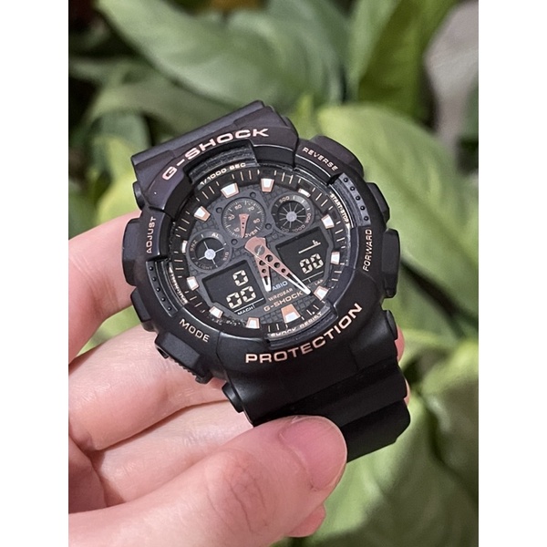 นาฬิกา-g-shock-ga-100gbx-55mm-ตัวเรือนสีดำ-สายสีดำ-ของแท้