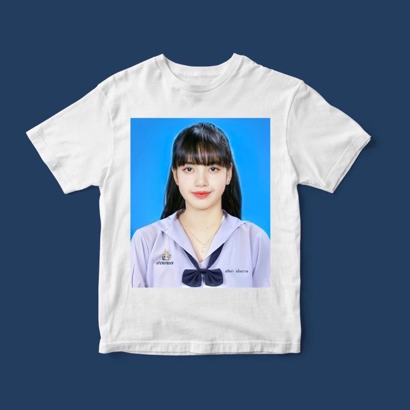 lalisa-black-ping-lisaใหม่-ยอดฮิตเสื้อที-สกรีนจมbootleg-ลลิษา-cotton-100-ผ้าดีมากก-มีขาวและดำ