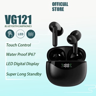 VG121 ชุดหูฟังบลูทูธไร้สาย 5.1 ดิจิทัล ดีเลย์ต่ํา Tws คุณภาพสูง จอแสดงผลดิจิตอล ชุดหูฟังบลูทูธขนาดเล็ก Bluetooth headset