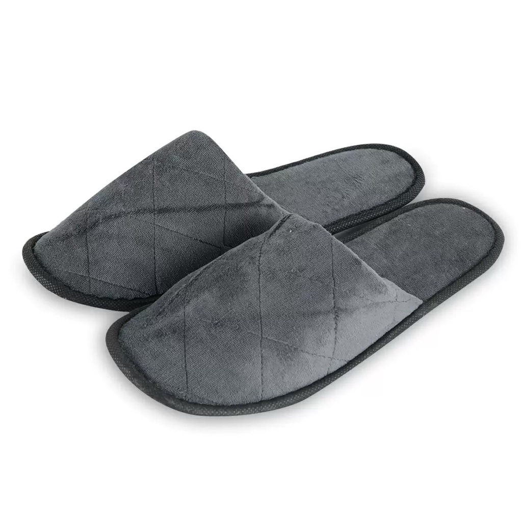 modernhome-รองเท้าผ้าขนแกะ-ไซต์-l-สีเทา-สลิปเปอร์-slipper