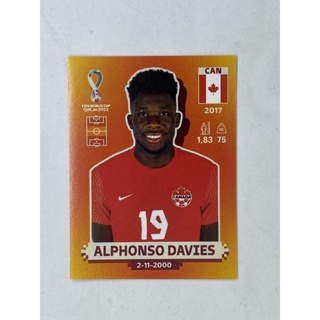 David Davies สติ๊กเกอร์สะสม ฟุตบอลโลก Worldcup 2022 Canada ของสะสมทีมฟุตบอล นักเตะ แคนาดา