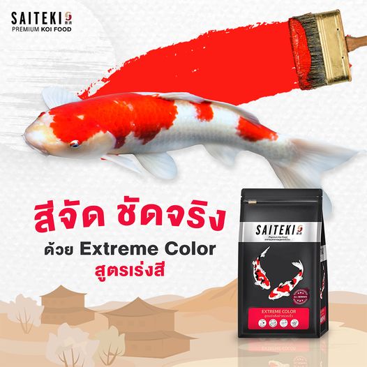 saiteki-ถุง-7กก-อาหารปลาคาร์ฟไซเตกิ-อาหารปลาสูตรพรีเมี่ยม-มี-2-สูตร