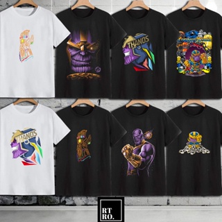 THANOS MARVEL T-Shirt Superhero Graphic shirt Black Tee Retro / Shirt Unisex Bootleg Trend Fashion_01