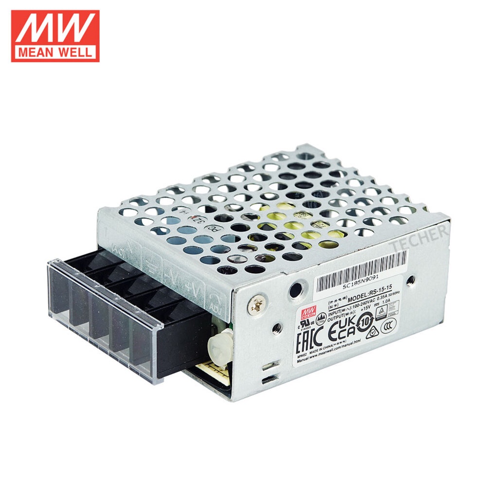 Mean Well EPS-15-15 15V DC 1A Açık Kasa Güç Kaynağı