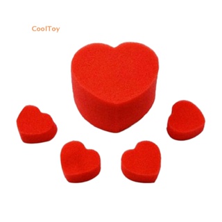 Cooltoy ฟองน้ํา รูปหัวใจ สําหรับเล่นมายากล ปาร์ตี้