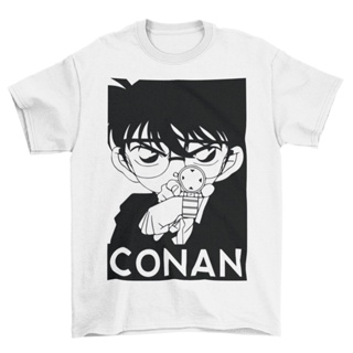 เสื้อยืด Unisex รุ่น Conan T-Shirt สวยใส่สบายแบรนด์ Khepri 100%cotton comb ลายพิมพ์รีดทับได้เลย ไม่หด ไม่ย้วย พิมพ์สวย