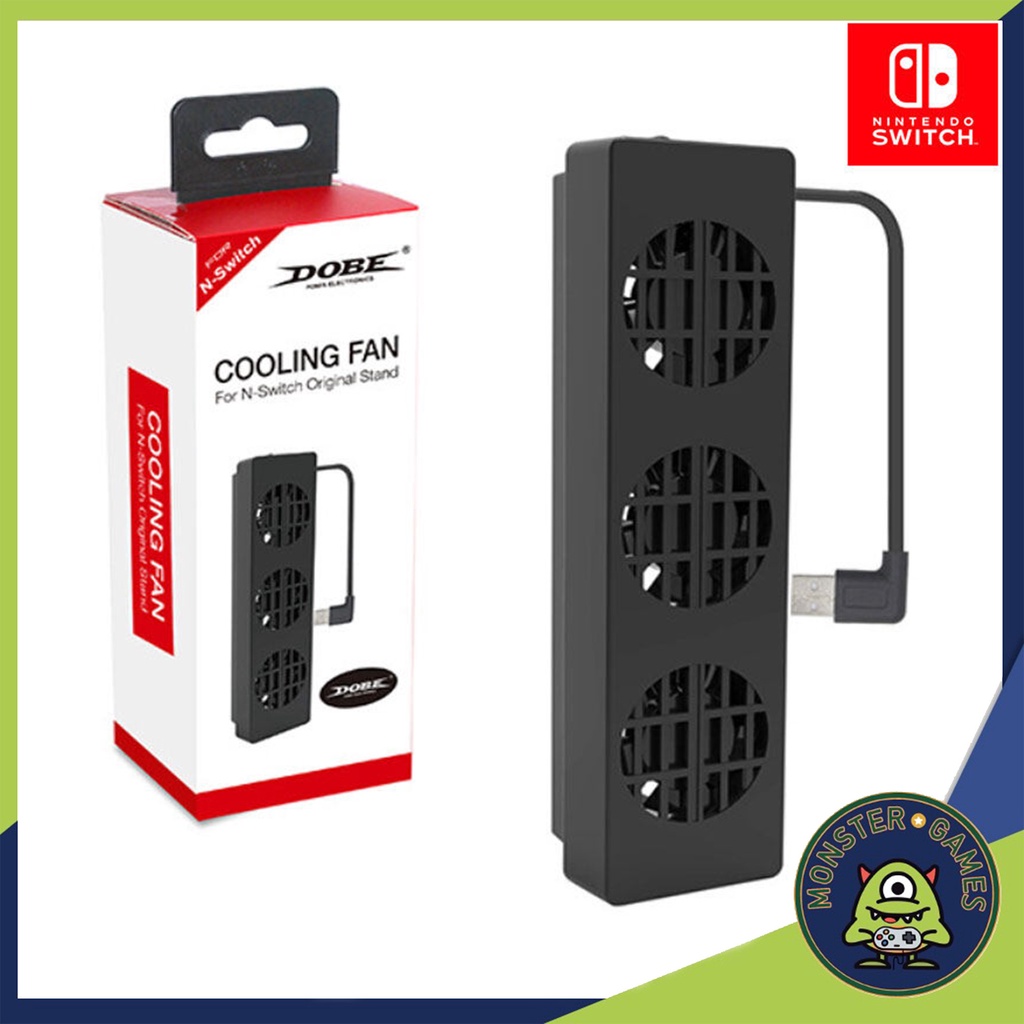 ราคาและรีวิวDOBE Cooling Fan for Nintendo Switch (พัดลม Nintendo Switch)(พัดลมระบายความร้อน switch)(Dobe)(NSW Switch Cooling Fan)