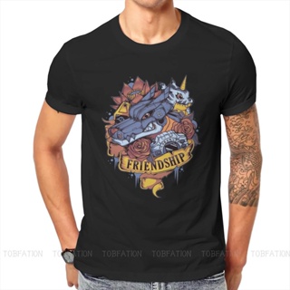 Casual T-Shirt Cotton Short Sleeve Round Neck Loose Fit Digimon Adventure Anime Printed Vintage Style For Men_11
