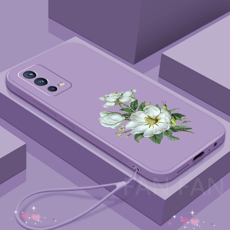 เคสโทรศัพท์มือถือ-tpu-ขอบตรง-ลายดอกไม้-สําหรับ-huawei-y9-2019-y9prime-y6pro-y7-2019-y6p-y7p-y9s-9x