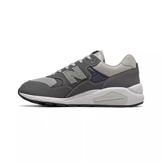 New Balance 580 grey ของแท้ 100 % Sports shoes styleรองเท้าผ้าใบ