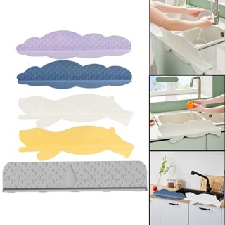 Sink Splash Guard Silicone Splatter Shield for Kitchen & Bathroom Easy and Convenient to Install and Use