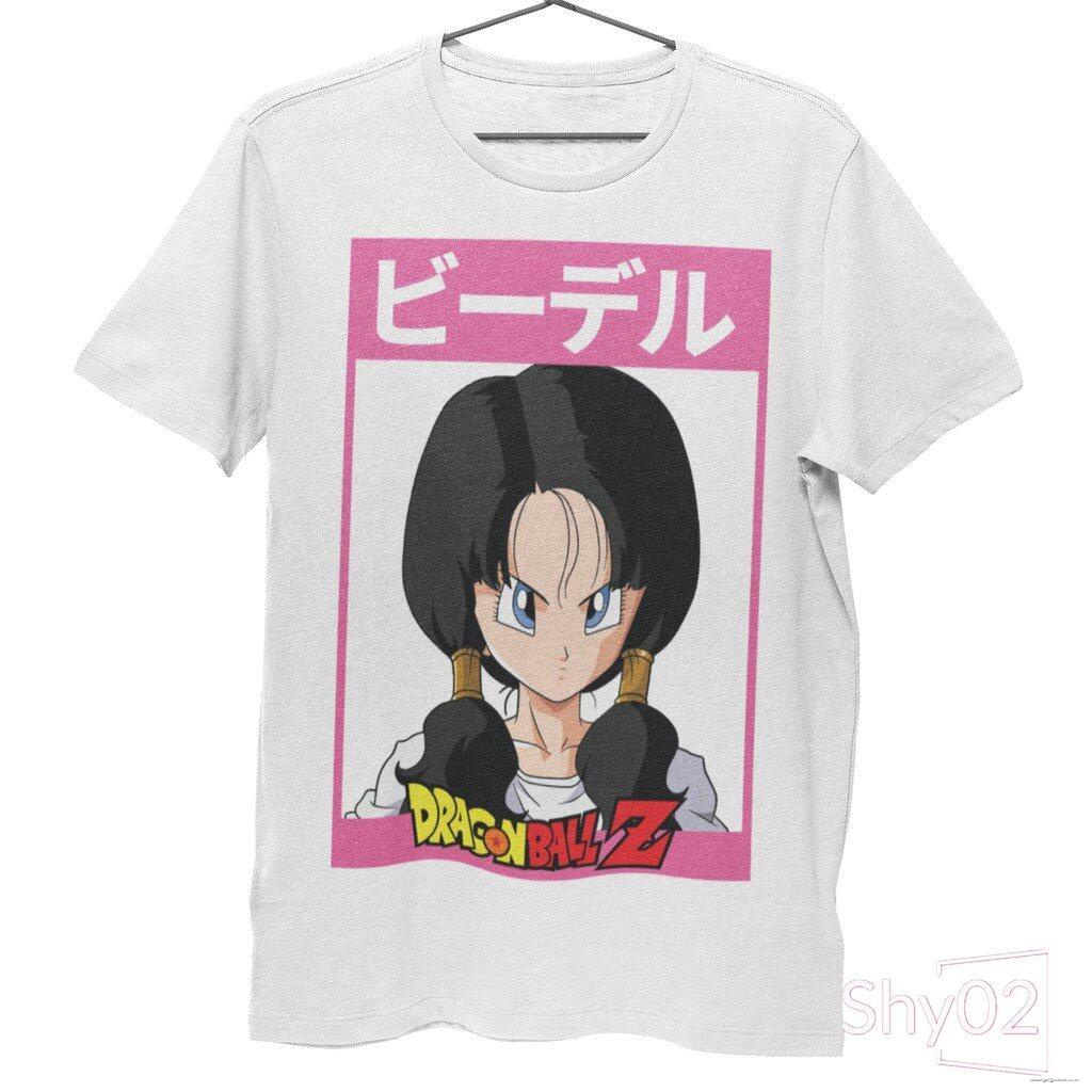 พร้อมส่ง-เสื้อยืด-unisex-รุ่น-บีเดล-videl-edition-t-shirt-ดราก้อนบอลแซด-dragon-ball-z-สวยใส่สบายแบรนด์-shy-100-cot-05
