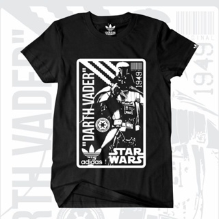 Adidas X Star Wars Dark_Vader Men Clothing shirt fashion tops plus size Lelaki Baju Tshirt Cartoon Figure Teen Anim_05